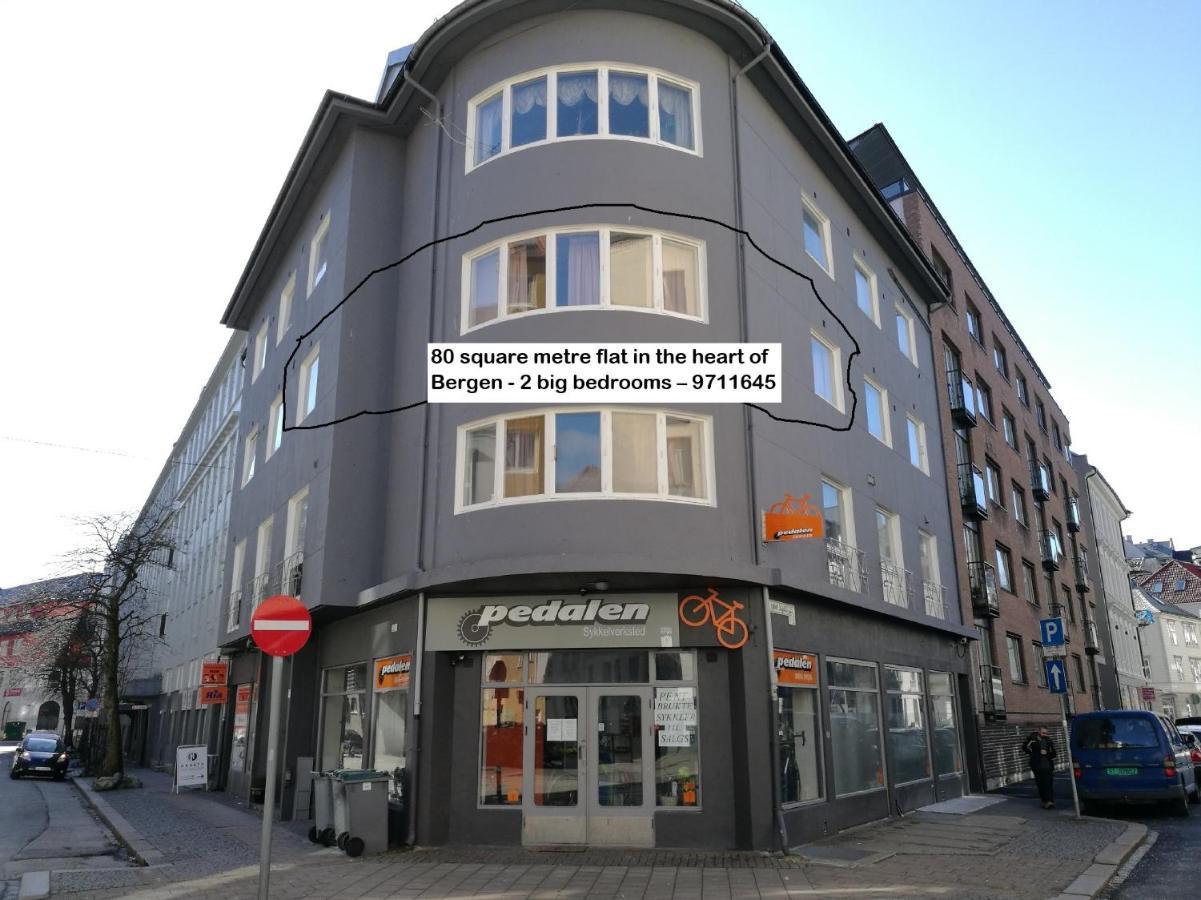 80 Square Metre Flat In The Heart Of Bergen - 2 Big Bedrooms エクステリア 写真